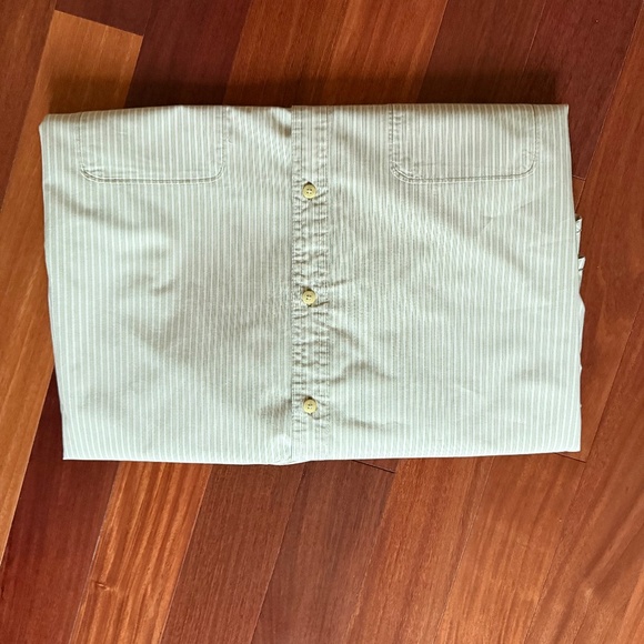 Timberland Men’s 100% Cotton Shirt Classic Regular Fit L G size Striped - Picture 2 of 14